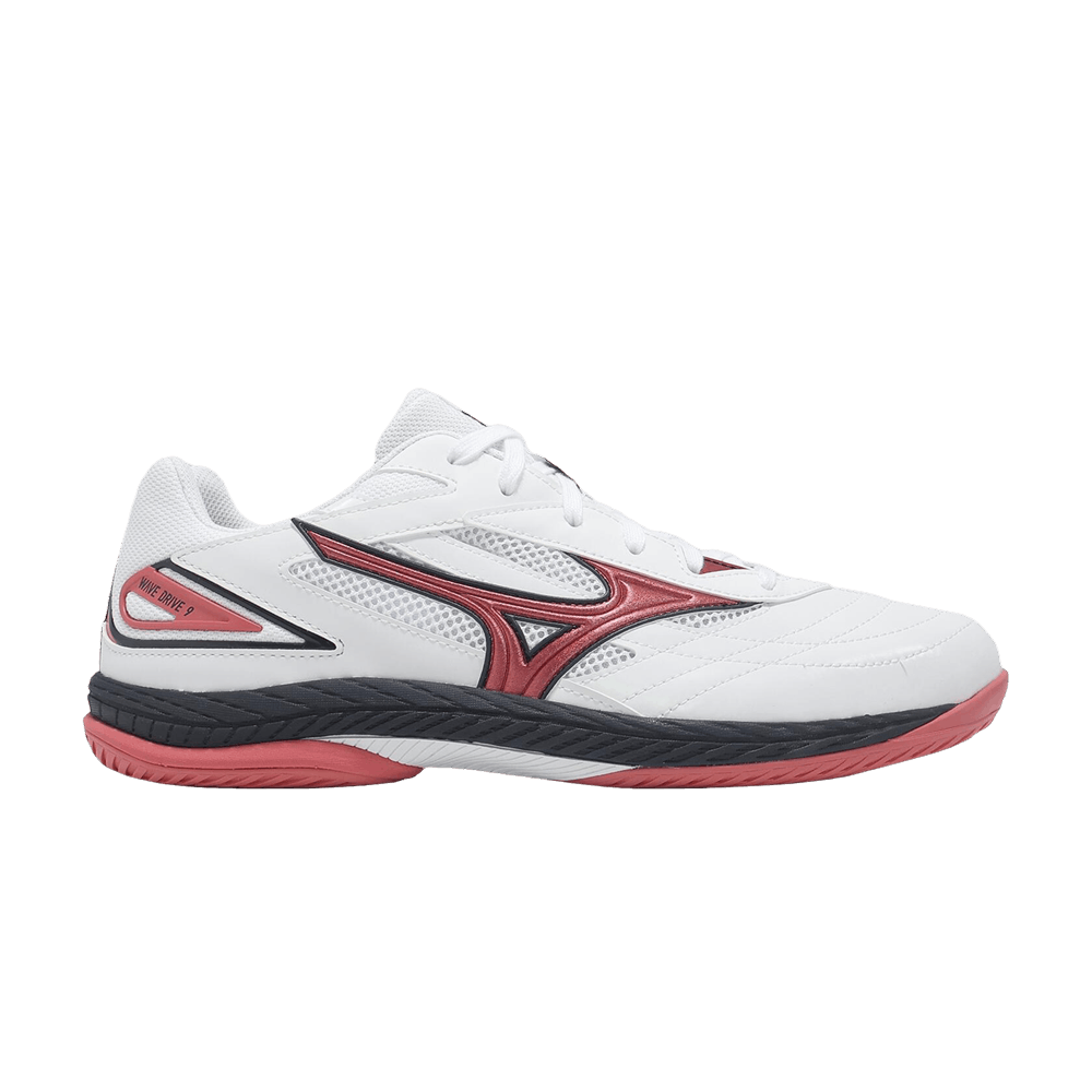 なみ Mizuno Wave Drive 9 'White Red' 81GA220521