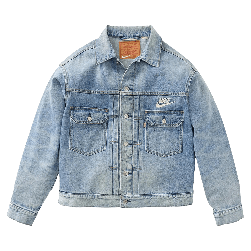 【Nike x Levi's】 Trucker Jacket Light Blue Buy Levi's x Nike Trucker Jacket 'Light Blue' - 002TM 0000