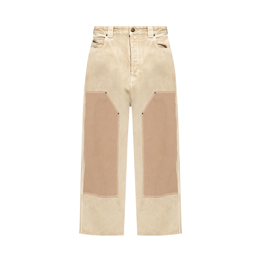 Buy Balenciaga Ripped Off Baggy Pant 'Beige' - 838672 TSWB2 9501