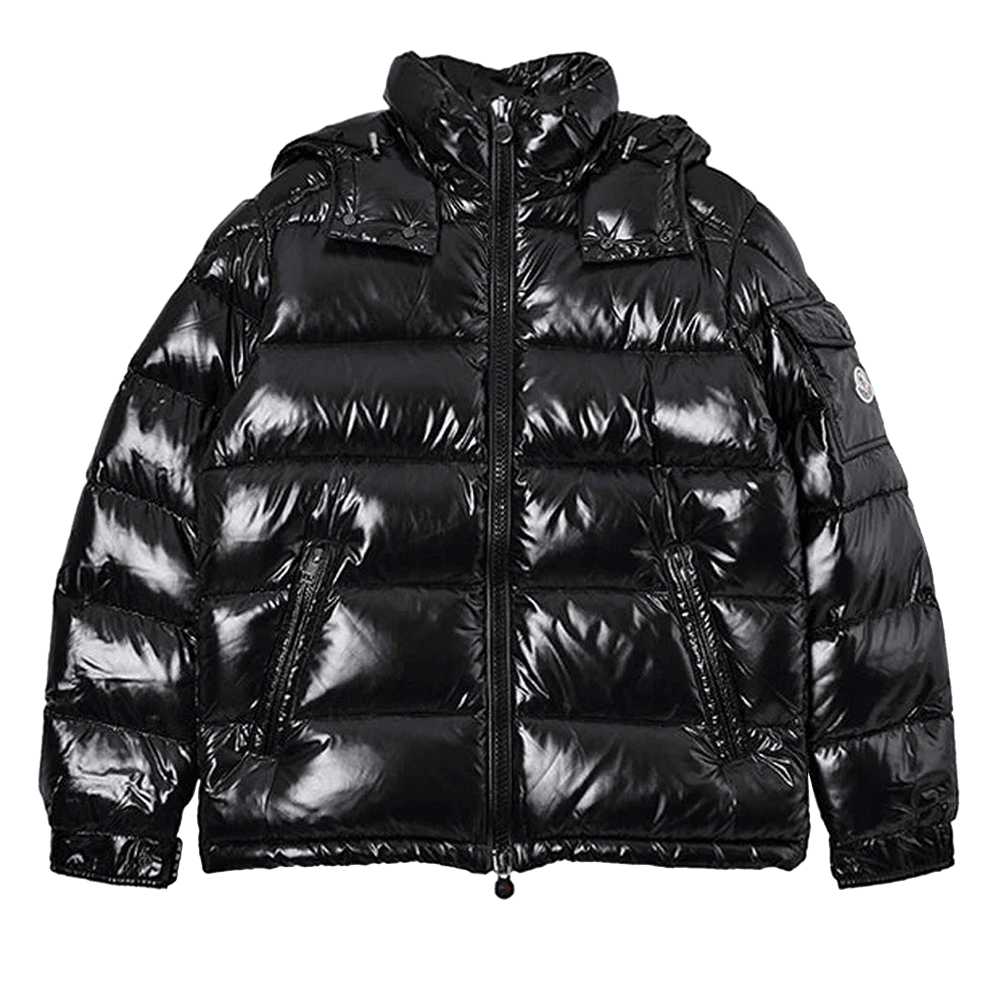 【いのしし】MONCLER MAYA 国内正規品サイズ1【美品】ブラック Moncler - Moncler Maya short down jacket black - The Corner