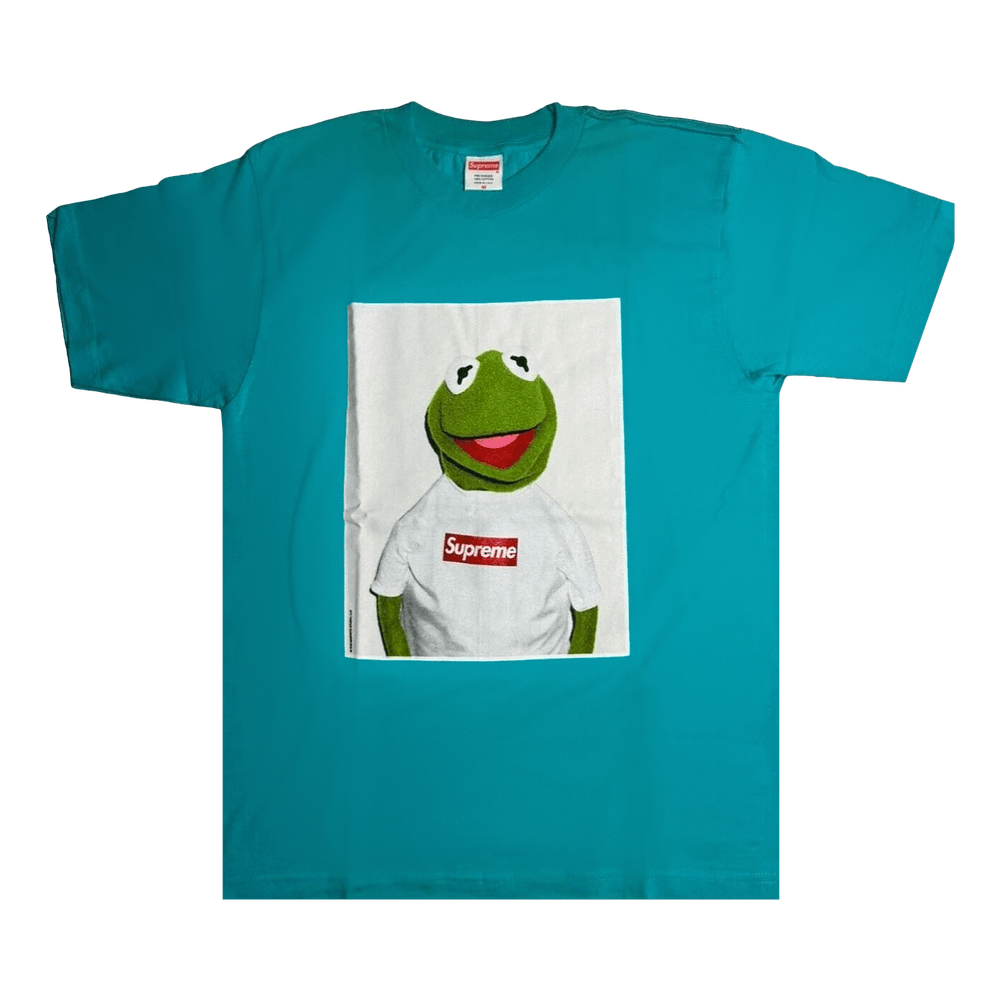 Buy Supreme Kermit Photo Tee 'Teal' - 00052 1SS0804SKPTT TEAL | GOAT