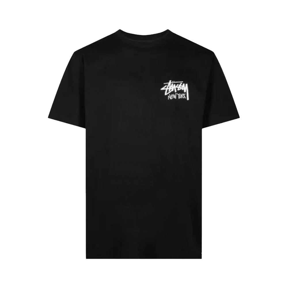 Buy Stussy Stock New York Tee 'Black' - 3903976 BLAC | GOAT