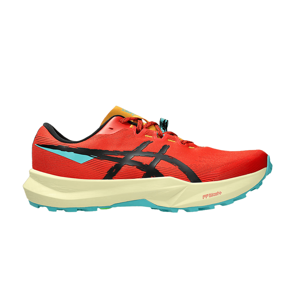 Asics Fuji Lite 6 Red Clay Black
