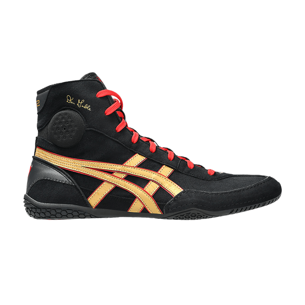 Asics Dan Gable Evo 3 Black Pure Gold