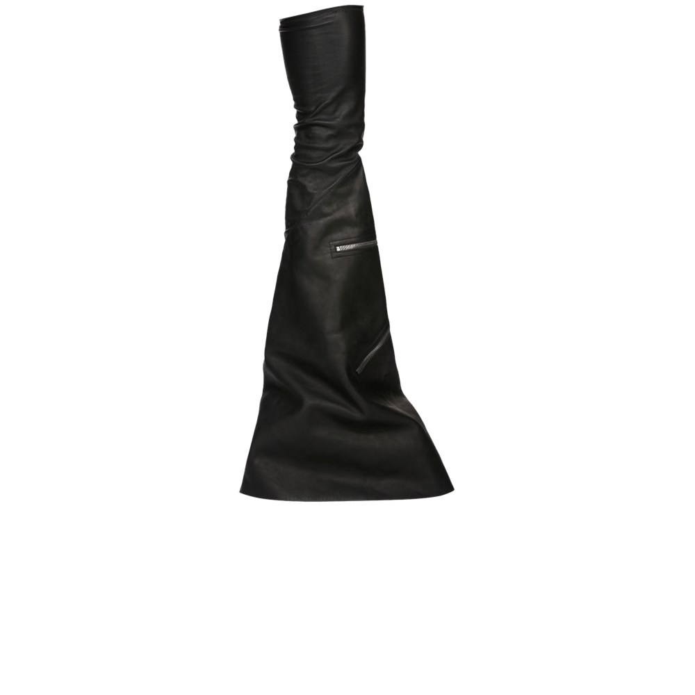 Buy Rick Owens Wmns Porterville Cargo Flares 'Black' - RO02D3849