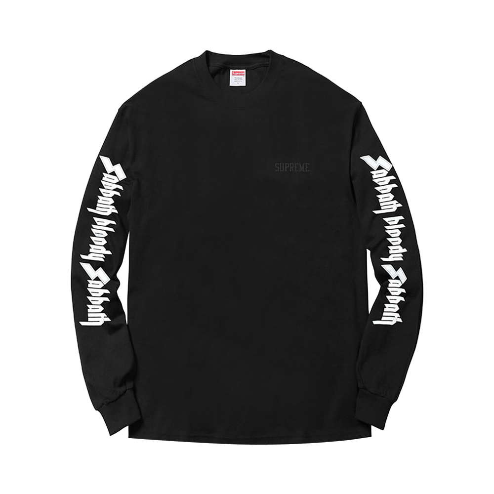 トップス SUPREME Black Sabbath Paranoid Crewneck SS16 Supreme x Black Sabbath Paranoid Crewneck size L
