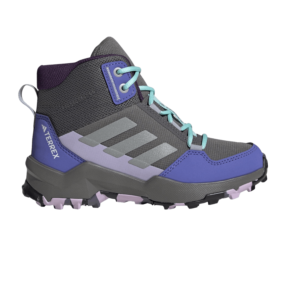 Buy Adidas Terrex AX4R Mid K 'Grey Semi Flash Aqua' - JP9994