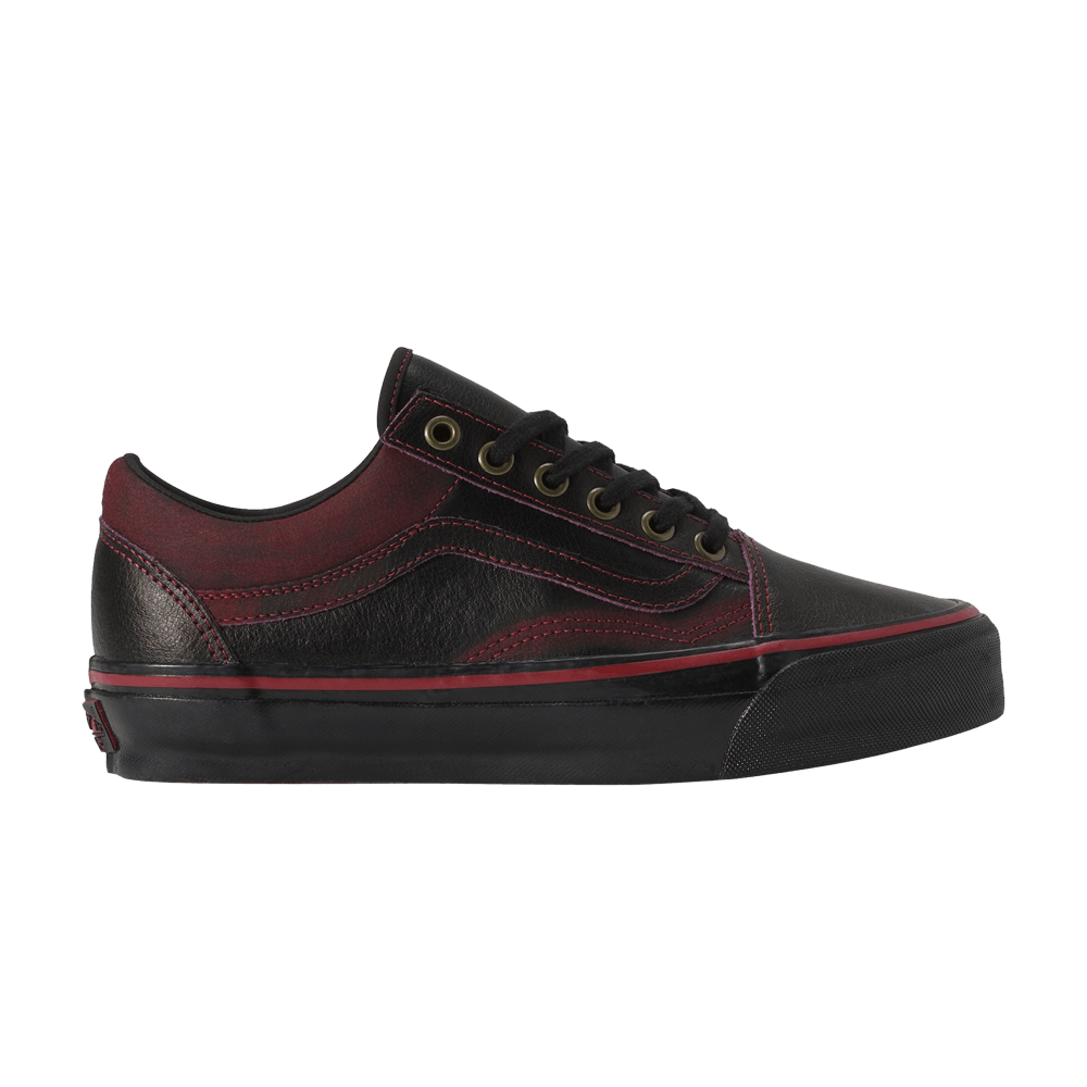 Vans Tania Cruz X Premium Old Skool Dark Red Rub-Away