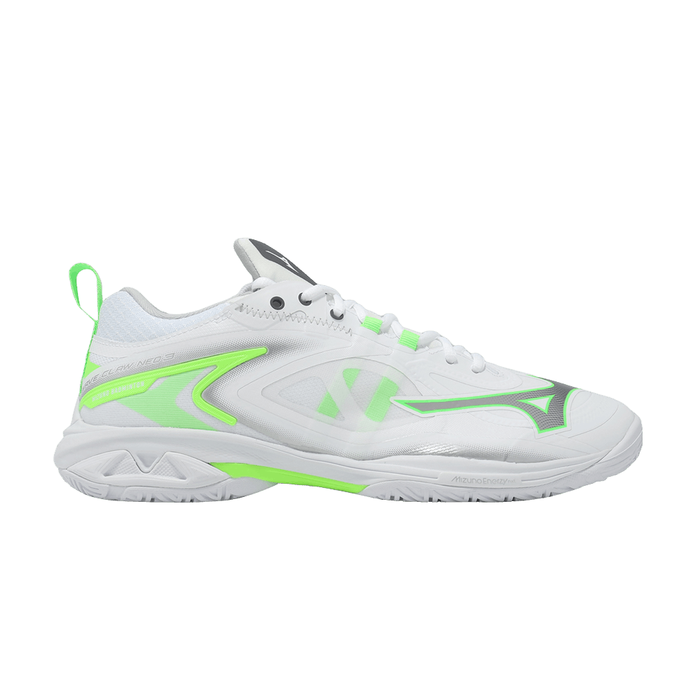 Buy Mizuno Wave Claw Neo 3 Wide 'White Green' - 71GA247321 | GOAT
