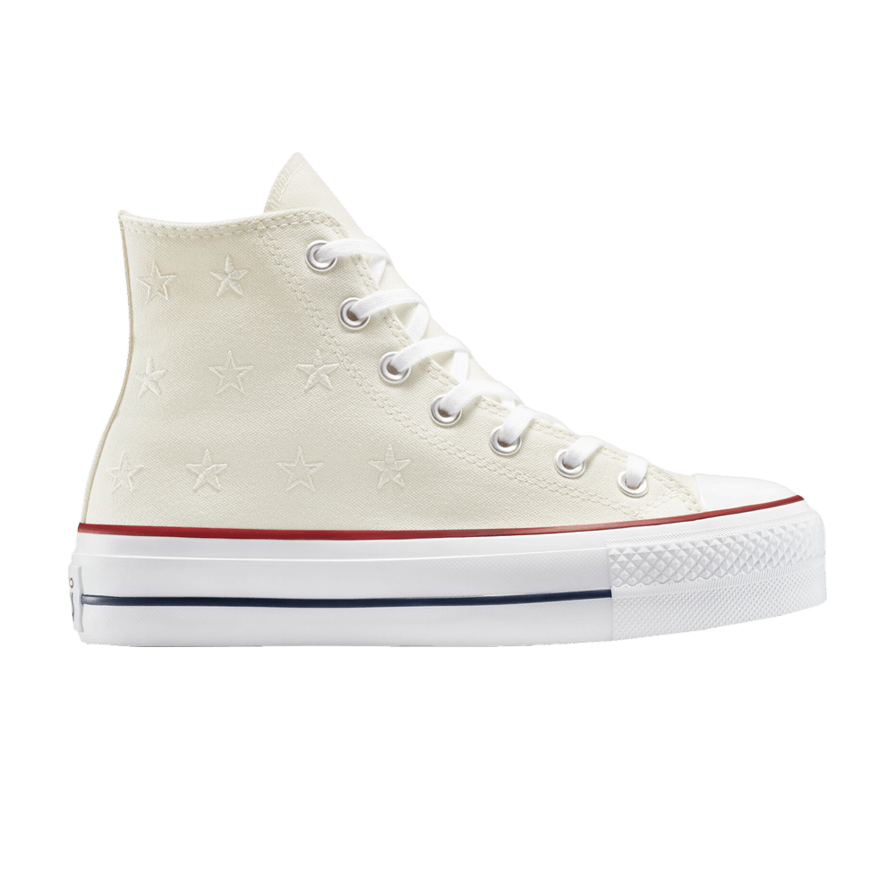 未使用品！CONVERSE Chuck Taylor All Star 28cm Chuck Taylor All Star Lift Platform Cosmic Embroidery Women's High
