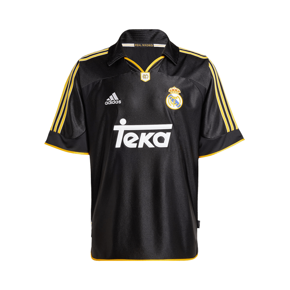 Buy adidas Real Madrid 99/00 Away Jersey 'Black' - JW1992 | GOAT