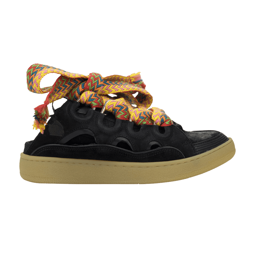 Buy Lanvin Curb Mule 'Black Multi Laces' - FM SKDM02 DRAG E2210