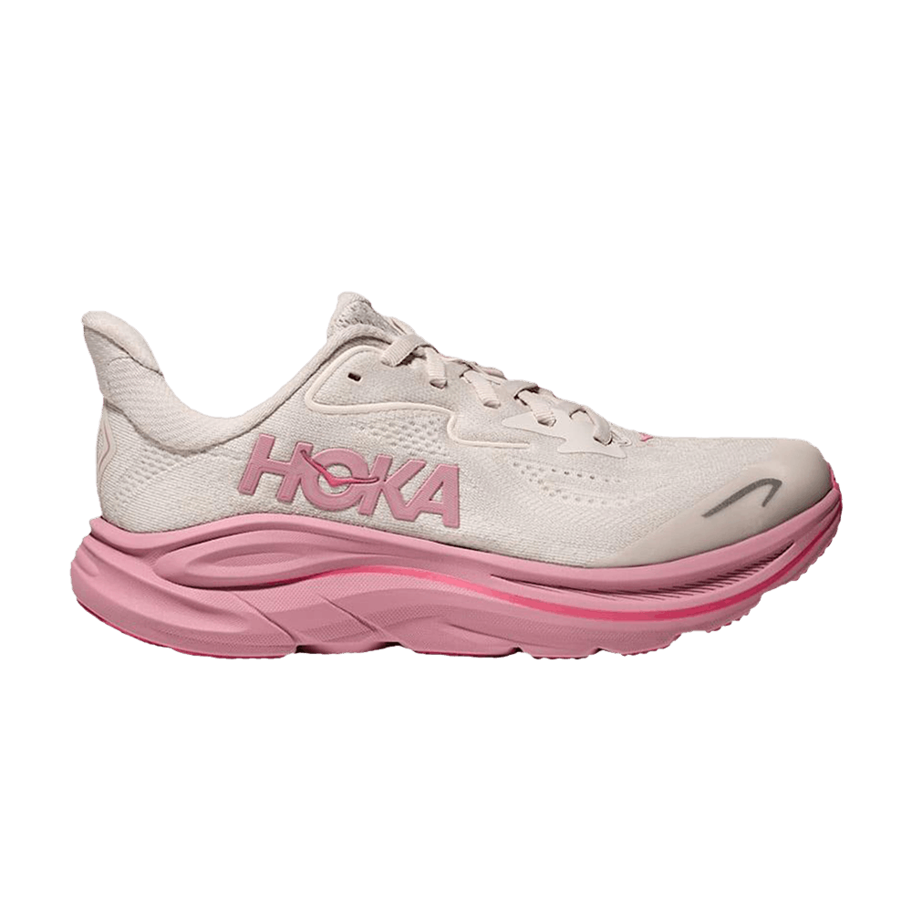 Hoka Clifton 10 Big Kids Rose Cream Dried Rose