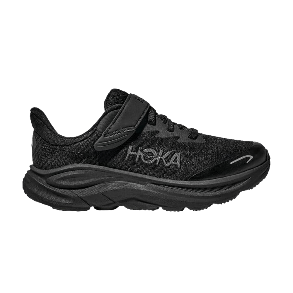 Hoka Clifton 10 Little Kids Triple Black