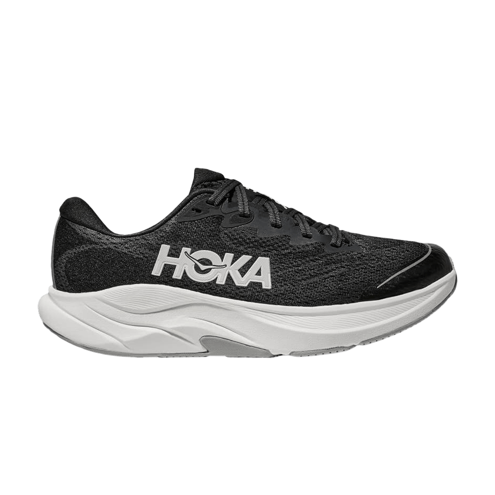 Hoka Rincon 4 Big Kids Black White