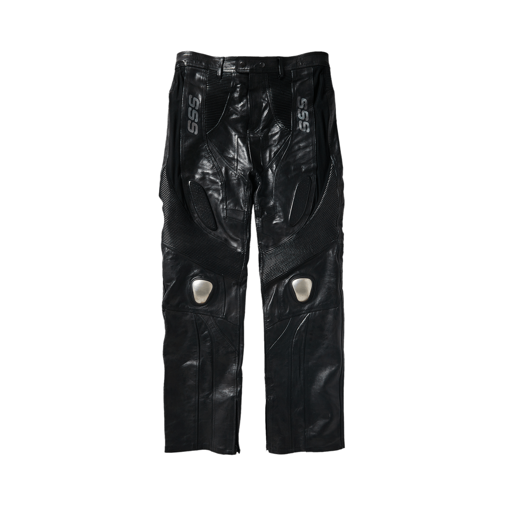 Buy MISÈRE MODERNE Baha Rally Moto Leather Pants 'Black' - 12050