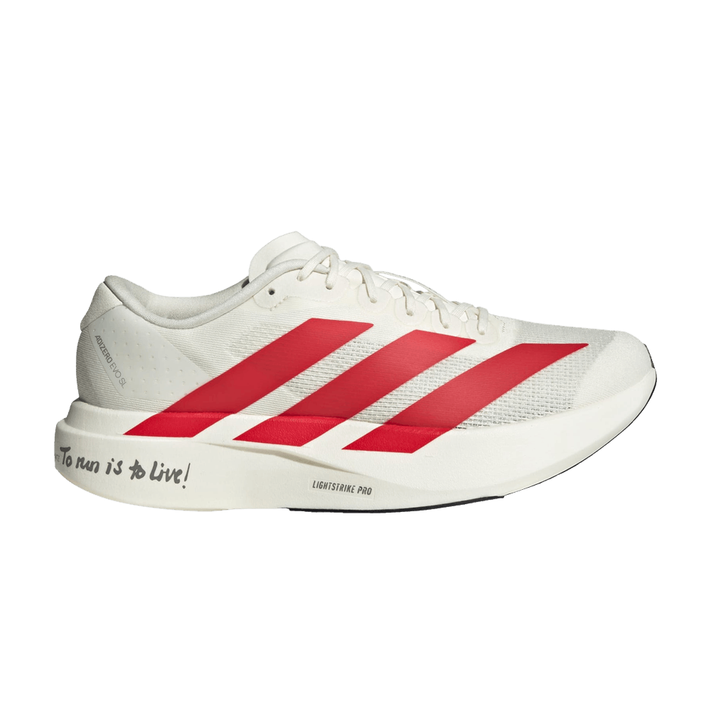 Buy Adidas Adizero Evo SL 'To Run is to Live!' - JS1182 | GOAT