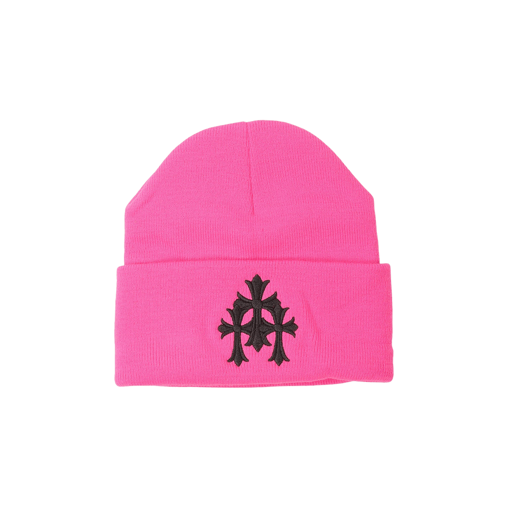 Buy Chrome Hearts Triple Cross Beanie 'Pink' - 01383 1SS2507CHTCBP