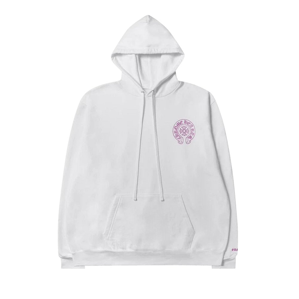 Buy Chrome Hearts Horseshoe Hoodie 'Purple Glitter' - 01383