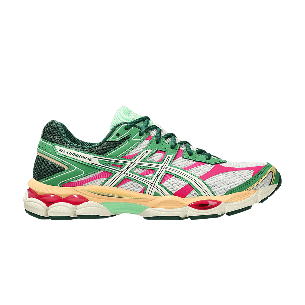 ASICS Gel Cumulus 16 Green Cream Ivory