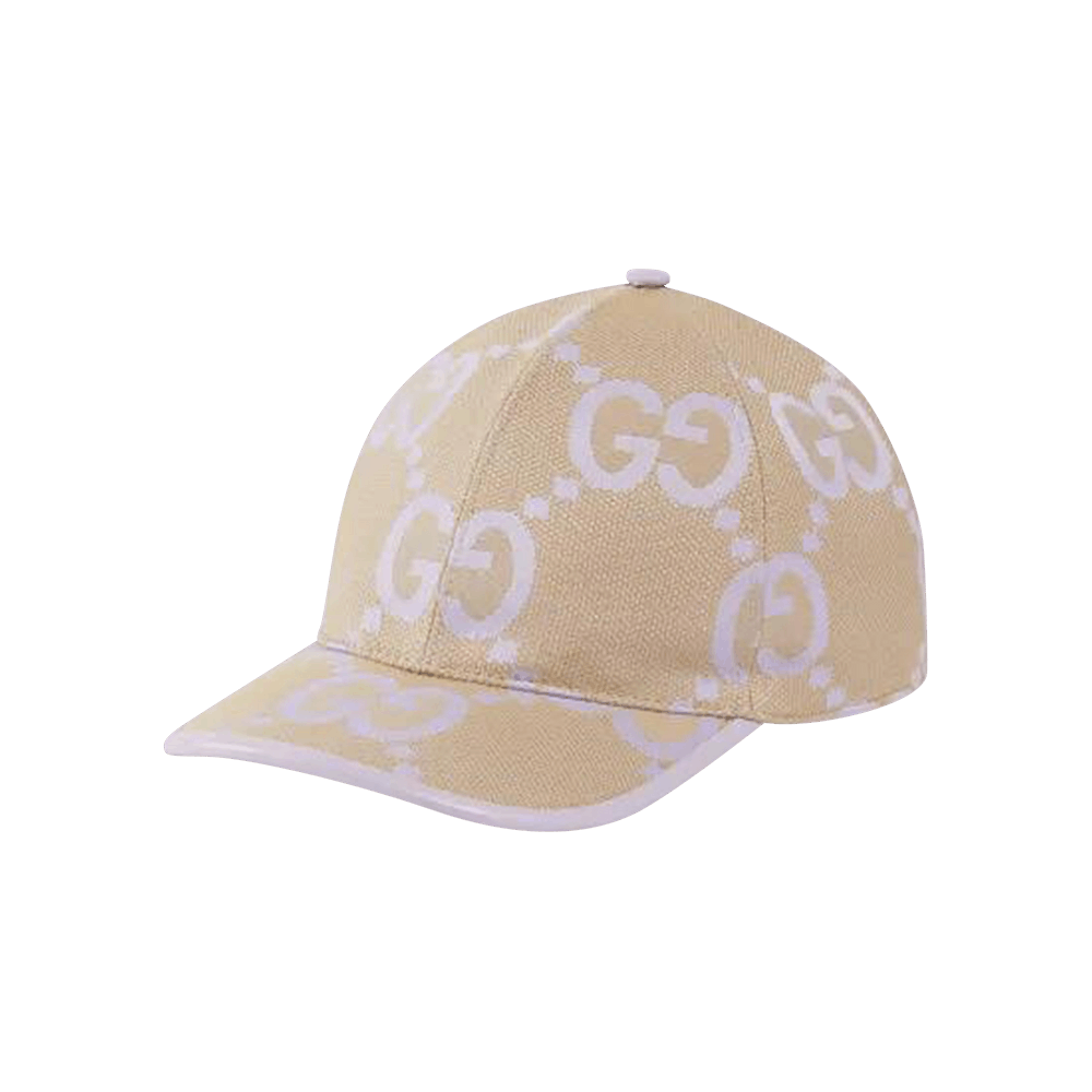 Buy Gucci Jumbo GG Baseball Hat 'Beige/Lilac' - 735011 4HAVS 8871