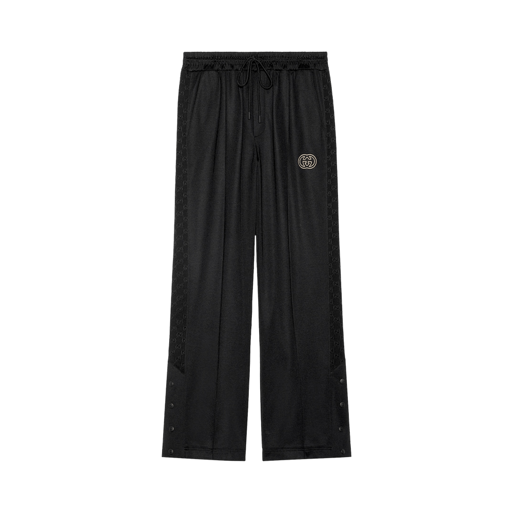 Buy Gucci Technical Jersey Track Pants 'Black' - 698426 XJEES 1152