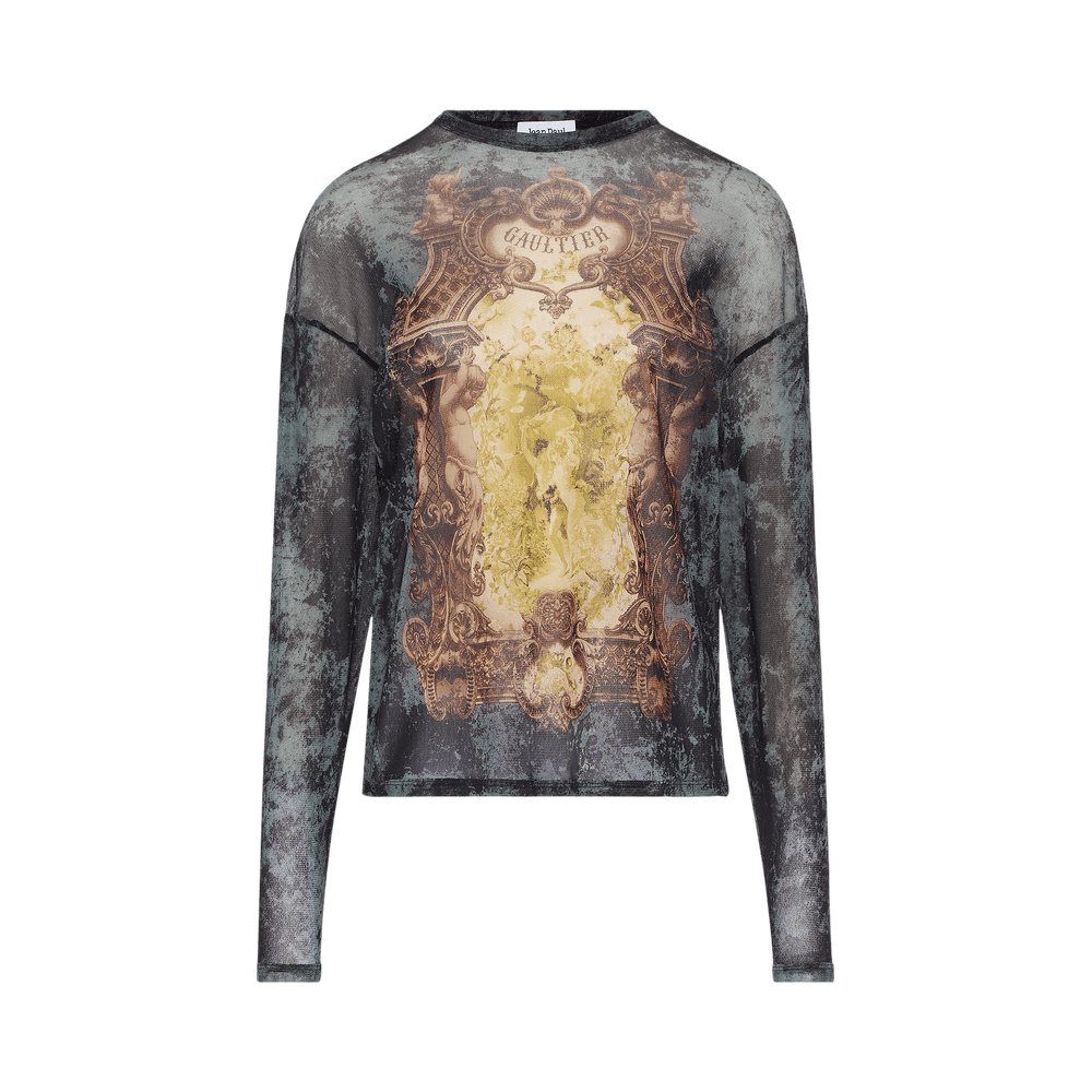 Jean Paul GAULTIER MAILLE 手形プリント 長袖 1611237_00.png.png