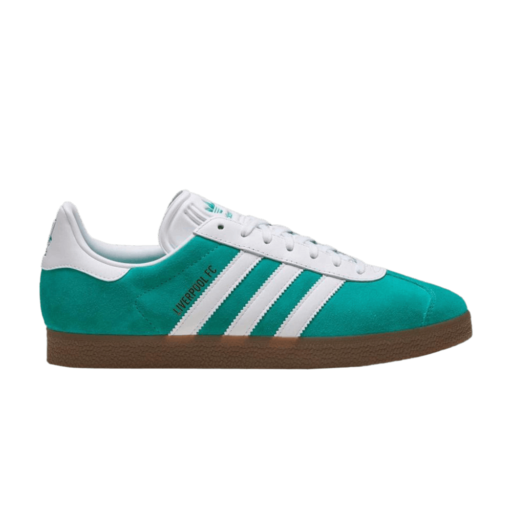 adidas gazelle silver green womens Limited edition Liverpool FC Jurgen Klopp Farewell red / white Adidas   Sneakcustomtrainers.com