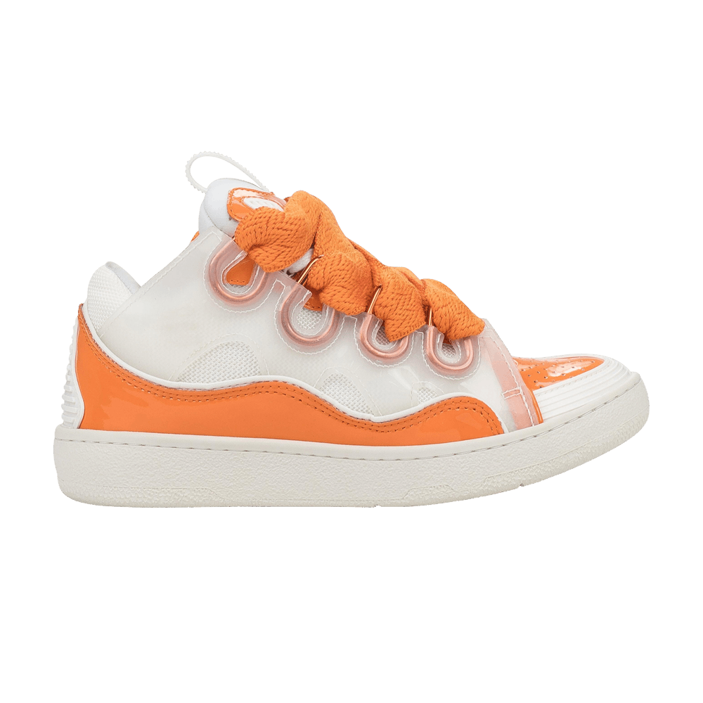 Buy Lanvin Wmns Curb Sneakers 'White Orange' - FW SKDK02