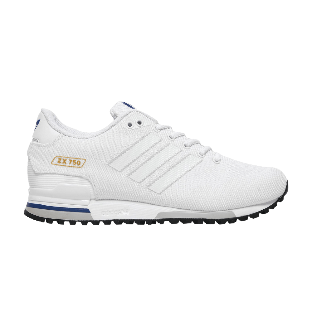 Buy Adidas ZX 750 Woven 'White Crown Royal' - GV9308 | GOAT