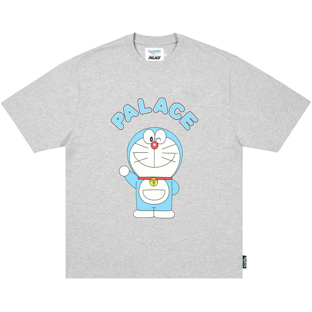S 即発送 PALACE DORAEMON T-SHIRT GREY Tシャツ Buy Palace x Doraemon T-Shirt 'Grey Marl' - P29TS024 | GOAT