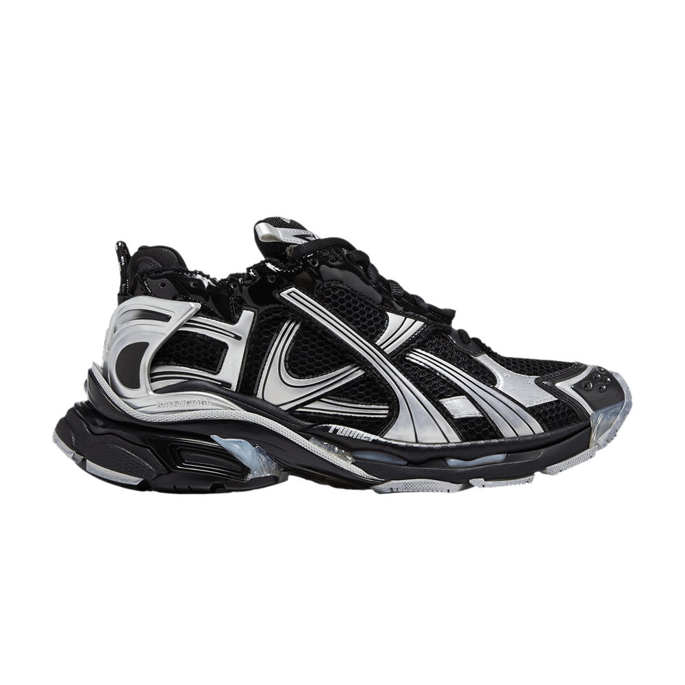 Buy Balenciaga Runner Sneaker 'Black Silver' - 772774 W3RMU
