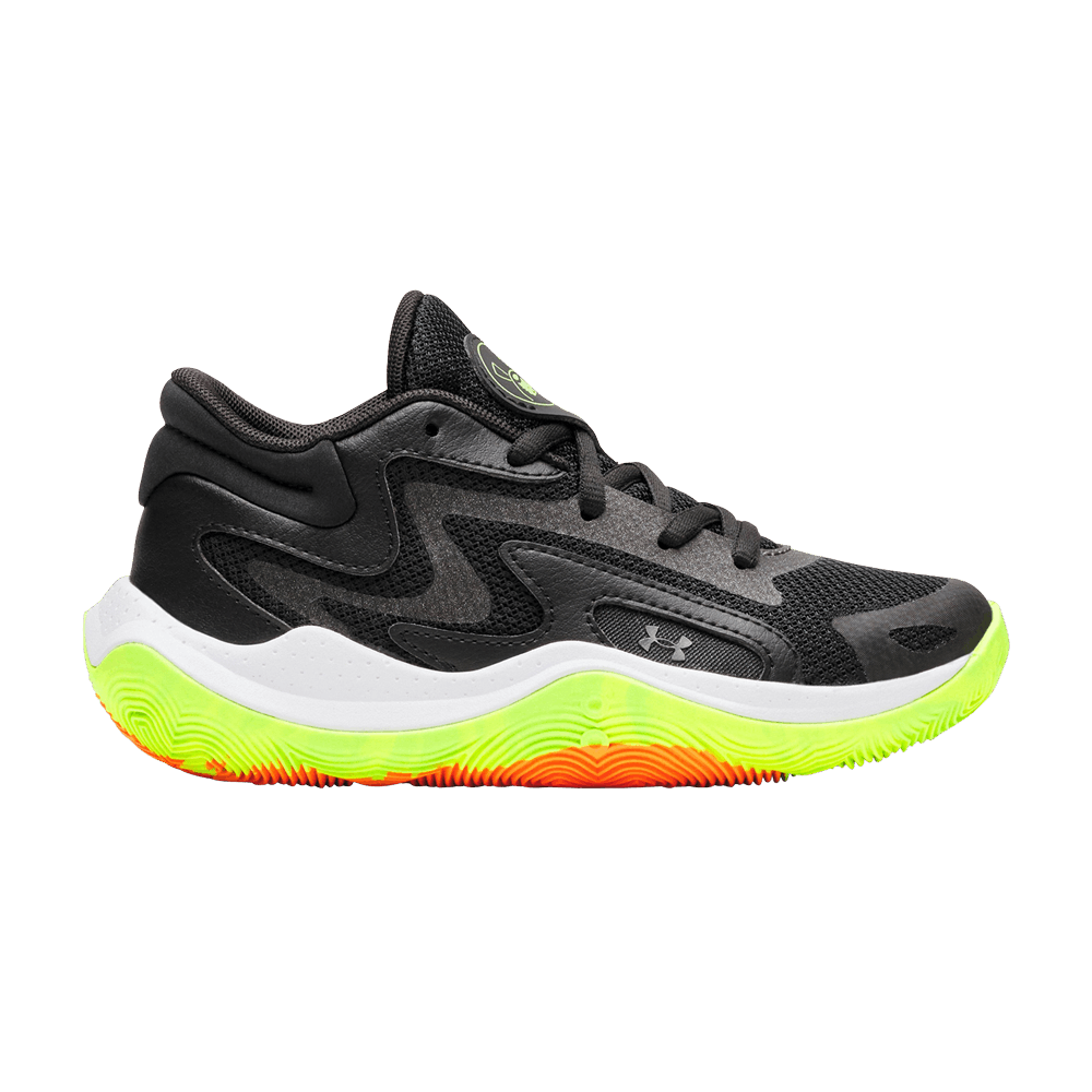 Under Armour Jet '25 Ps 'metallic Black Hyper Green'