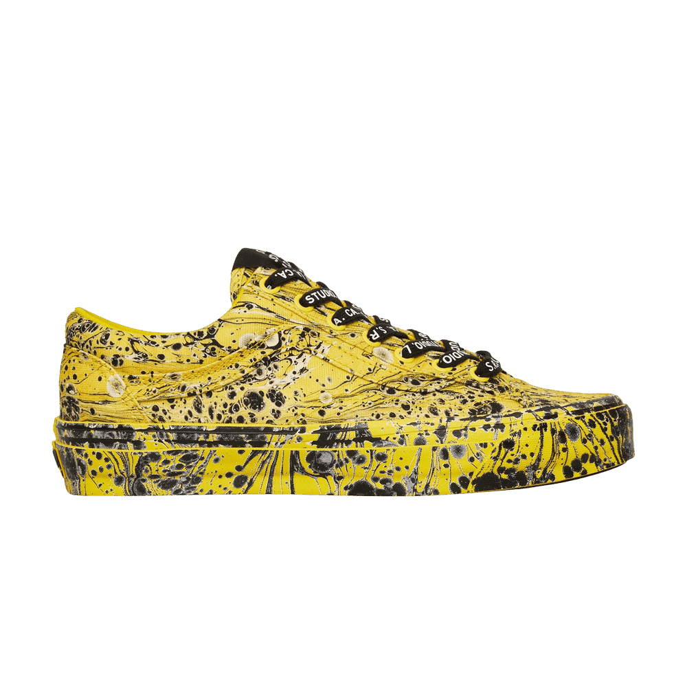 S.R. Studio. La. Ca. X Vans Old Skool 36 Vibram Cyber Yellow Marbled