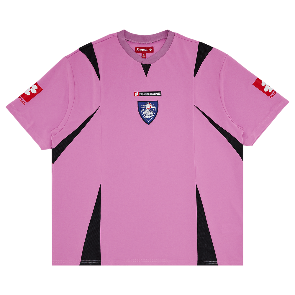 ウェア Crest Soccer Jersey Pink Buy Supreme Crest Soccer Jersey 'Pink' - FW24KN15 PINK | GOAT