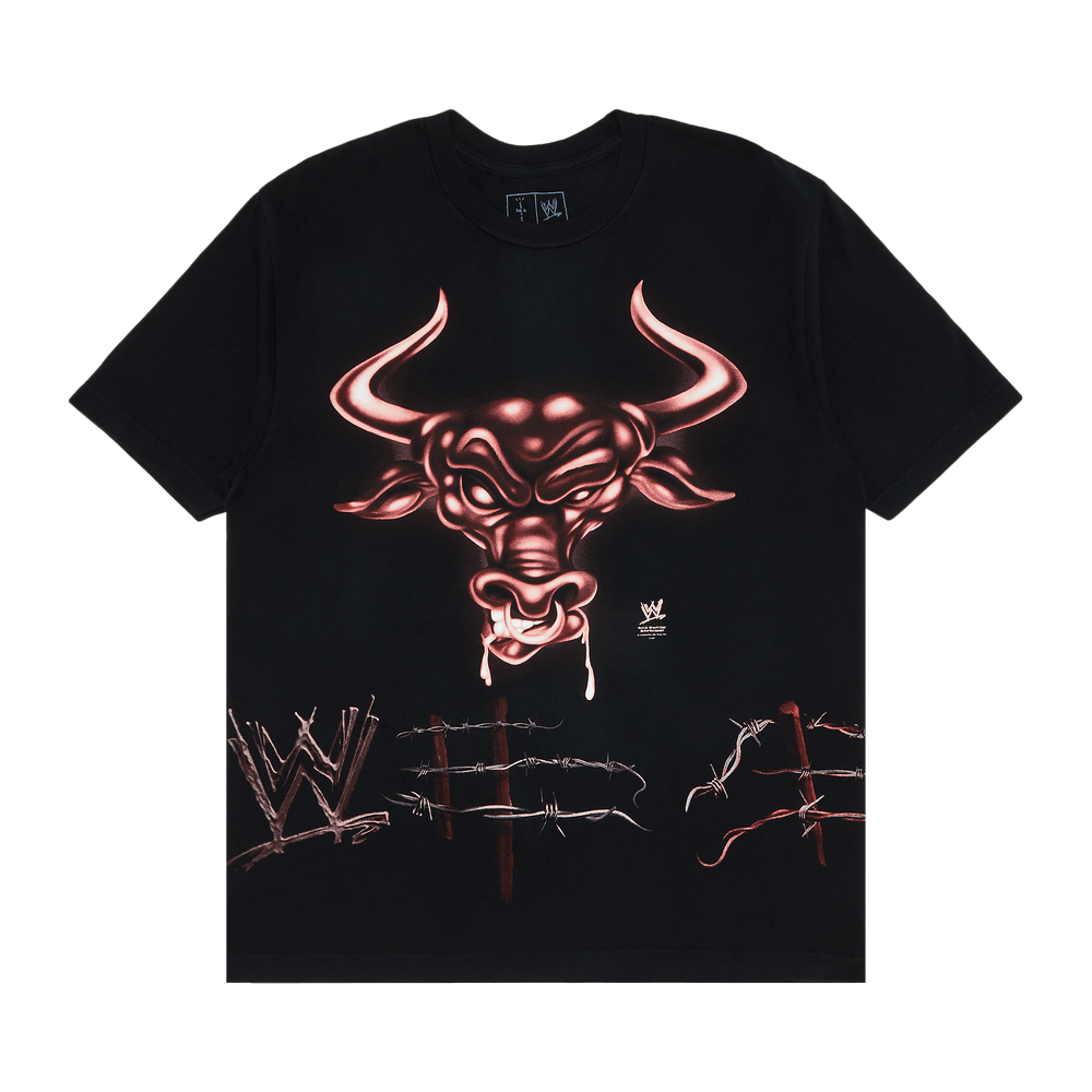 Buy Cactus Jack by Travis Scott x WWE Know Your Role T-Shirt The
