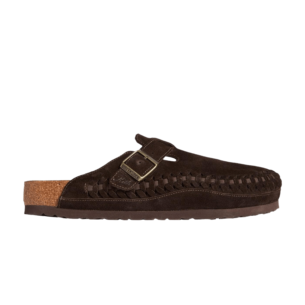 Buy Kith x Birkenstock Boston Braided 'Mocca' - 1031020 | GOAT