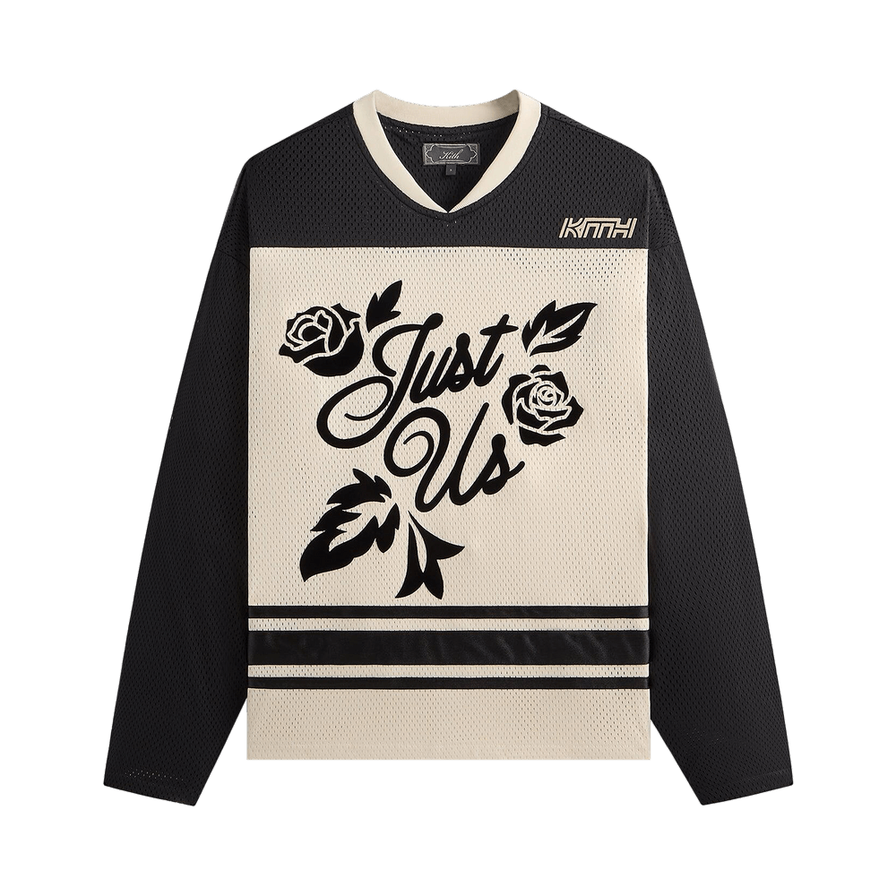 Buy Kith Malik Long-Sleeve Mesh Jersey 'Sandrift' - KHM033685 104