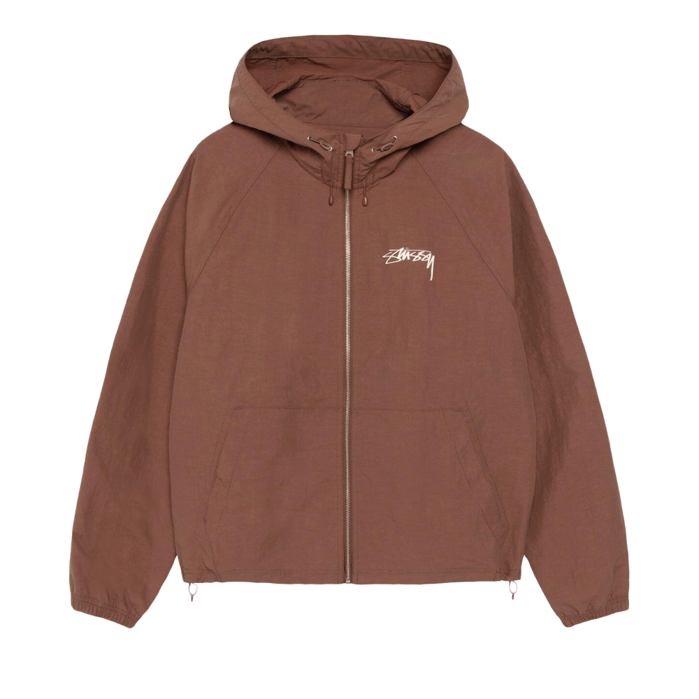 Buy Stussy Nylon Beach Shell 'Coffee' - 115893 COFF | GOAT
