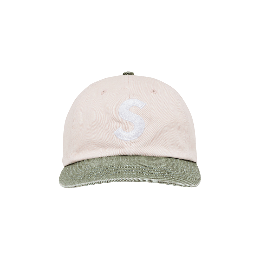 Buy Supreme Pigment Coated 2-Tone S Logo 6-Panel 'Light Pink