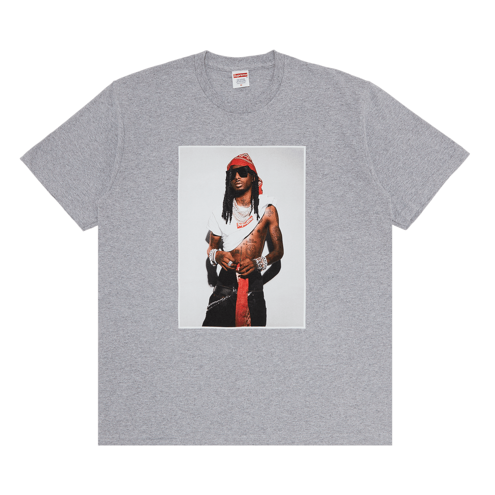 Buy Supreme Playboi Carti Tee 'Heather Grey' - FW25T50