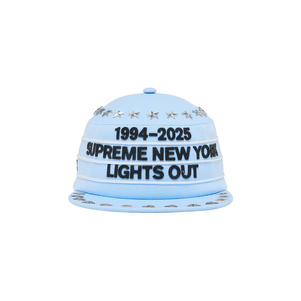 Buy Supreme Stars Studded Pillbox Hat 'Light Blue' - FW25H67 LIGHT