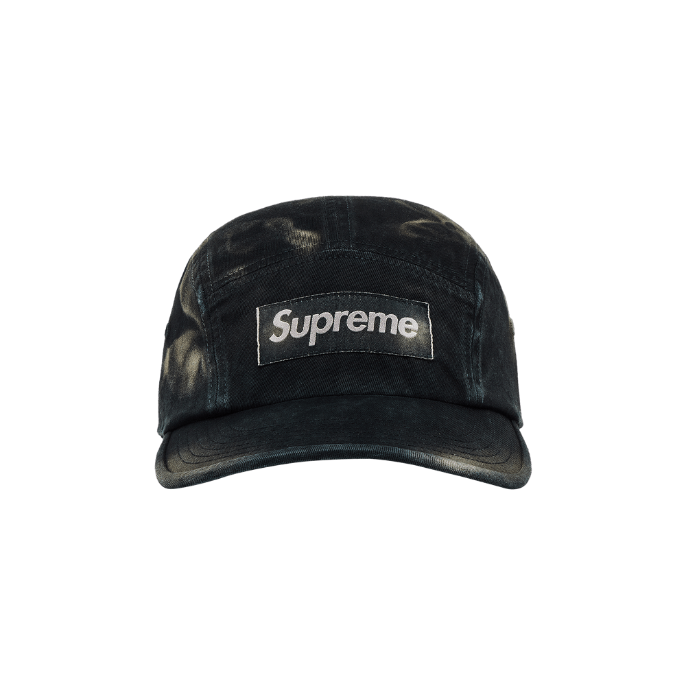 帽子 Supreme Overdyed Camp Cap Black Supreme Overdyed Camp Cap (FW25) - $48
