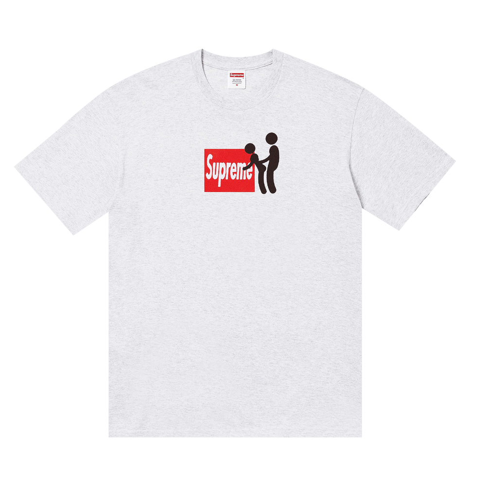 Supreme Stick Tee “Ash Grey\" Supreme-Stick-Tee-Ash-Grey-