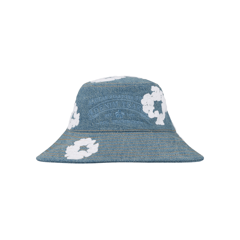 帽子 Denim Cotton Wreath Bucket Hat Buy Denim Tears Denim Cotton Wreath Bucket Hat 'Light Wash