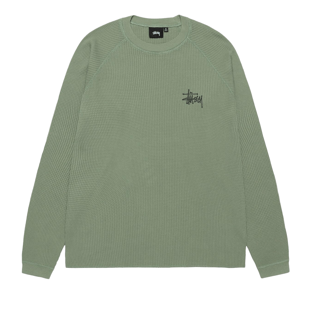Buy Stussy Basic Thermal 'Sage' - 1140356 SAGE | GOAT