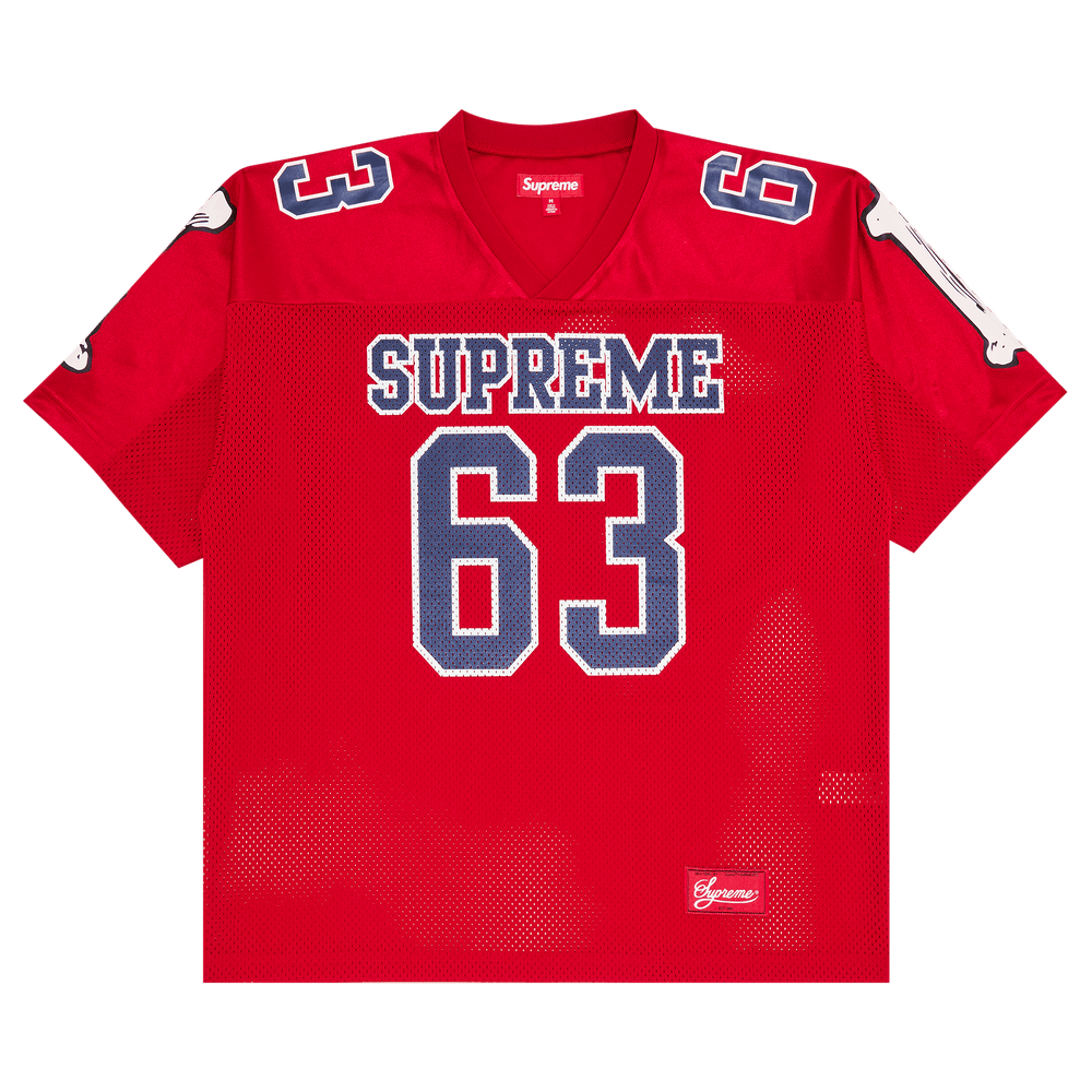 【新品Sサイズ】Supreme Bones Football Jersey Buy Supreme Bones Football Jersey 'Red' - FW25KN15 RED | GOAT