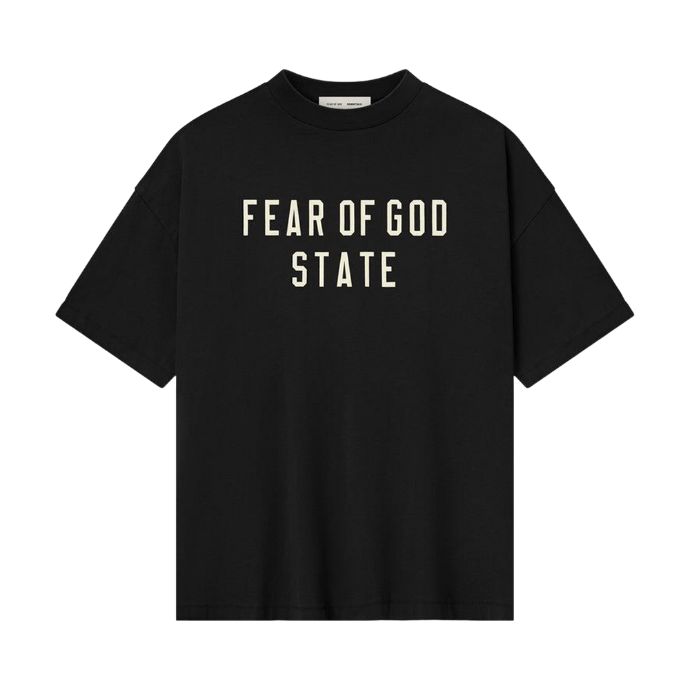 Buy Fear of God Essentials 90's Fit T-Shirt 'Jet Black