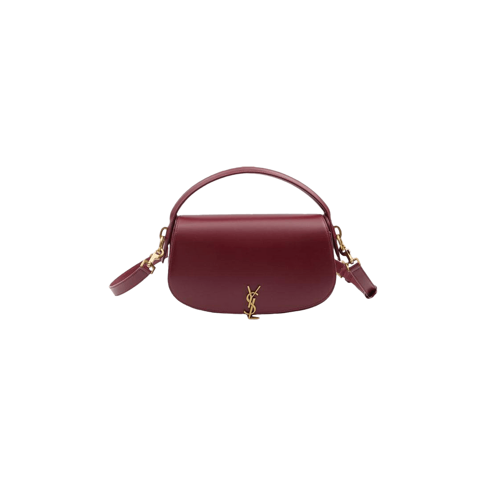 Buy Saint Laurent Voltaire Shoulder Bag 'Deeply Red' - 837382