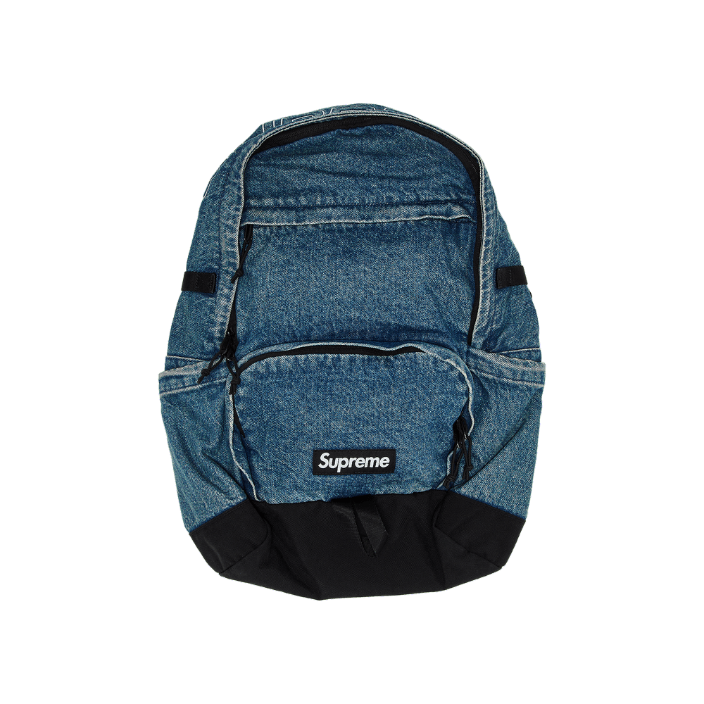 バッグ Supreme Denim Backpack Washed Indigo bag Supreme Denim Backpack Washed Indigo - FW25 - US